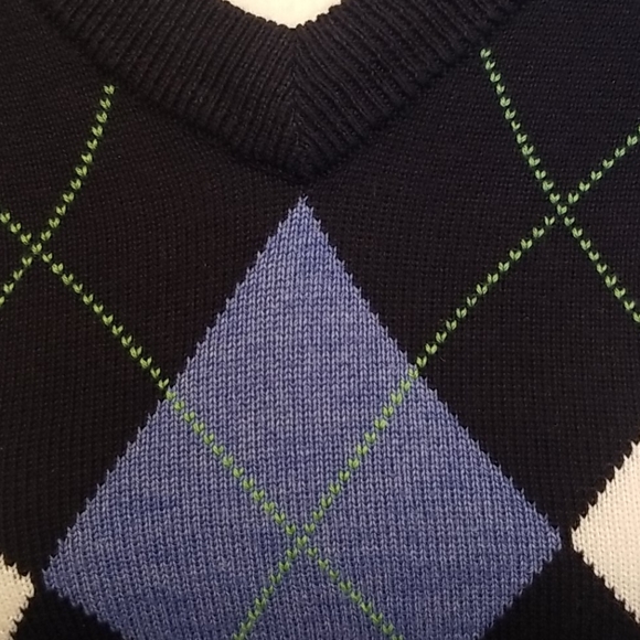 BROOKS BROTHERS supima cotton argyle vest - Picture 4 of 5